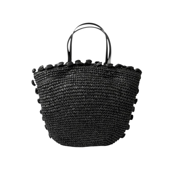 BTB LOS ANGELES NWT Leah tote in Black O/S - Picture 6 of 7